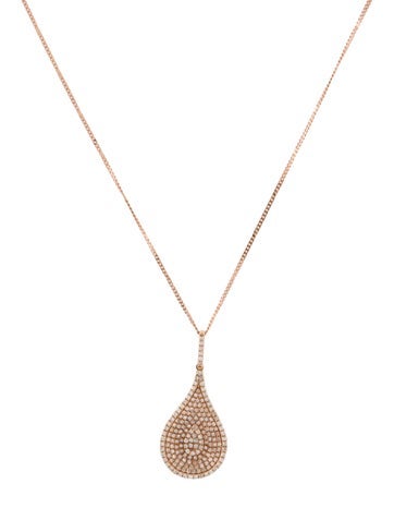 Necklace Pendant 14K Diamond