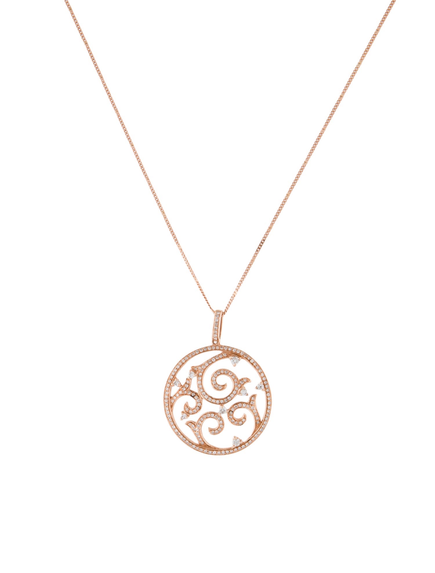 Necklace 14K Diamond Pendant