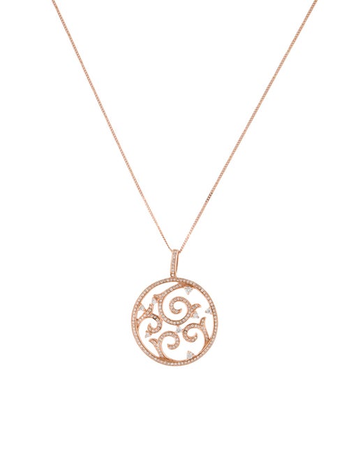 Necklace 14K Diamond Pendant Necklace