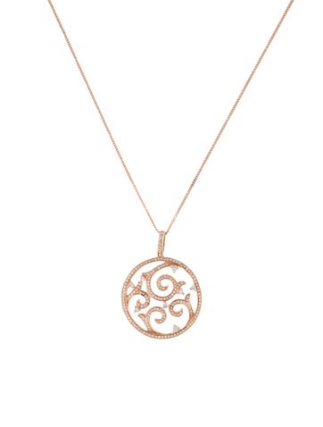 Necklace Pendant 14K Diamond