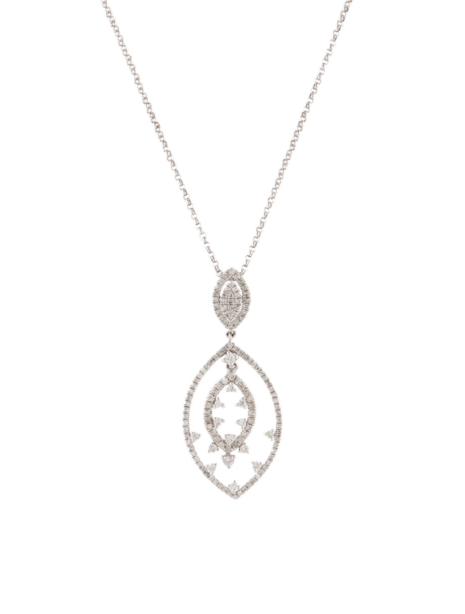 Necklace 14K Diamond Pendant