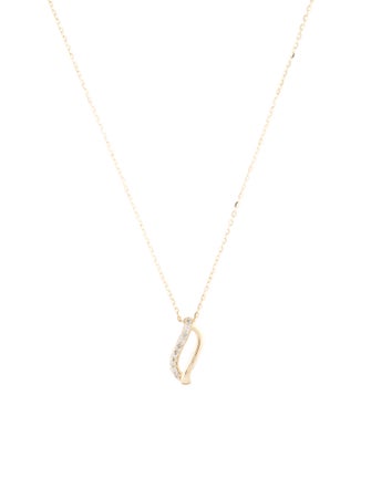 Necklace 14K Diamond Pendant Necklace
