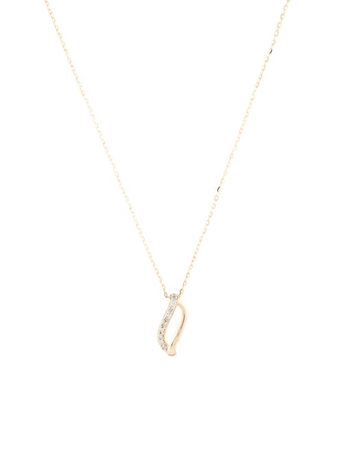 Necklace 14K Diamond Pendant Necklace