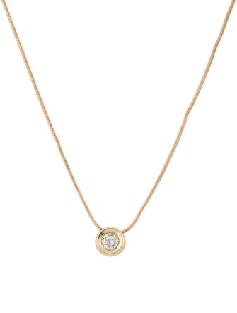 Necklace 14K Diamond Pendant Necklace