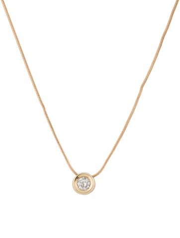 Necklace Pendant 14K Diamond