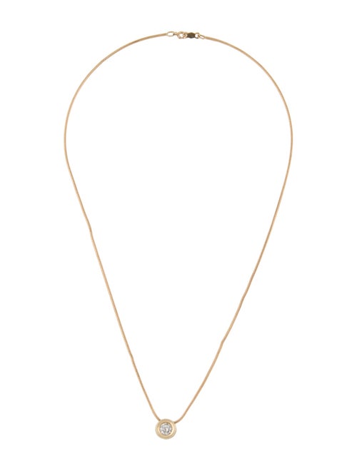 Necklace 14K Diamond Pendant Necklace