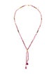 Necklace 14K Tourmaline Lavalier Necklace