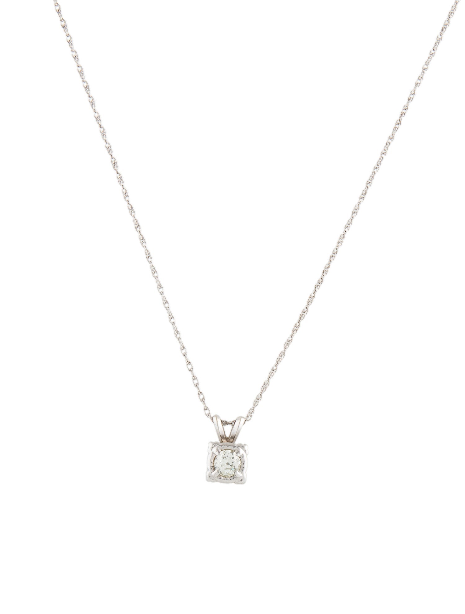 Necklace 14K Diamond Pendant