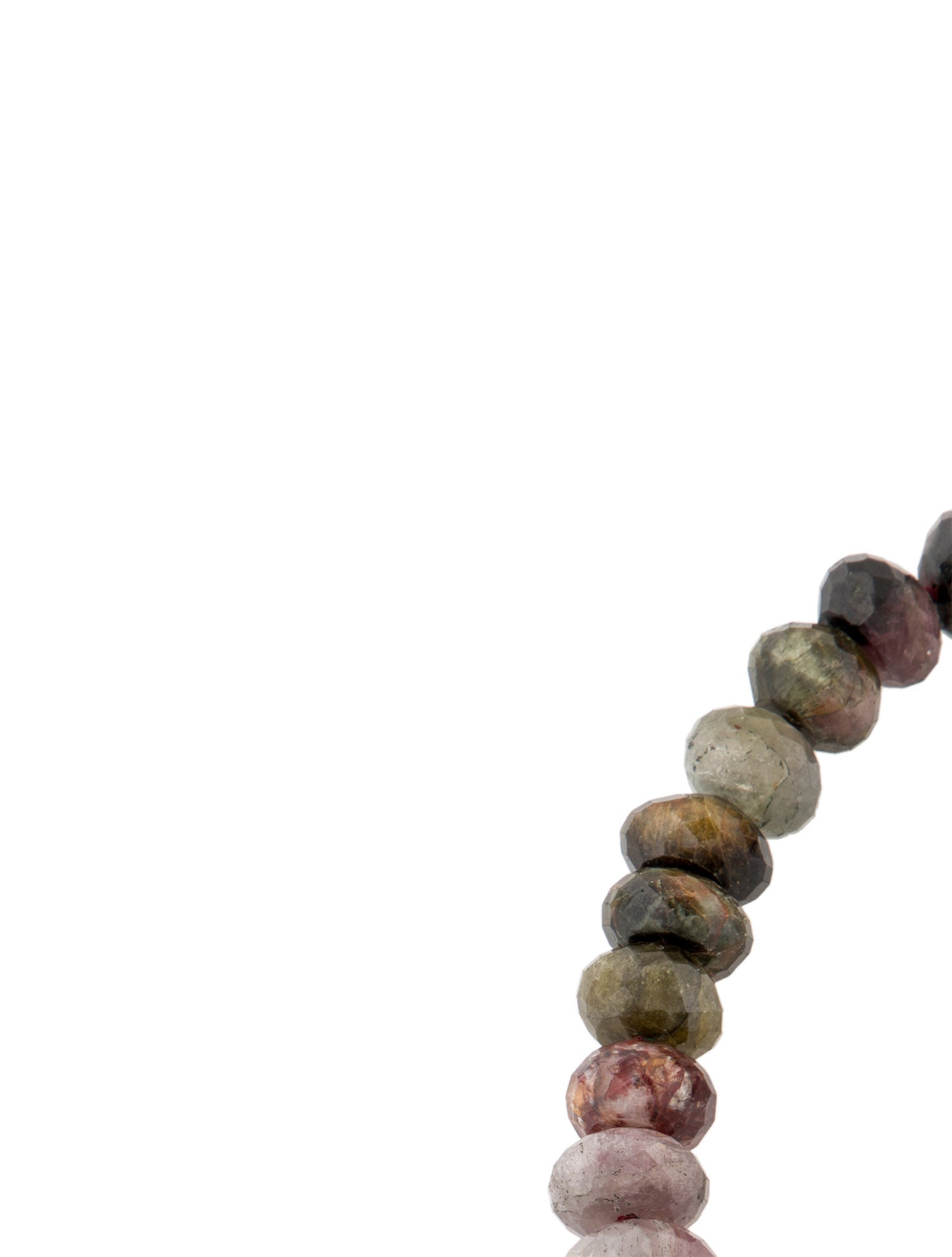 Necklace 14K Tourmaline Bead Necklace