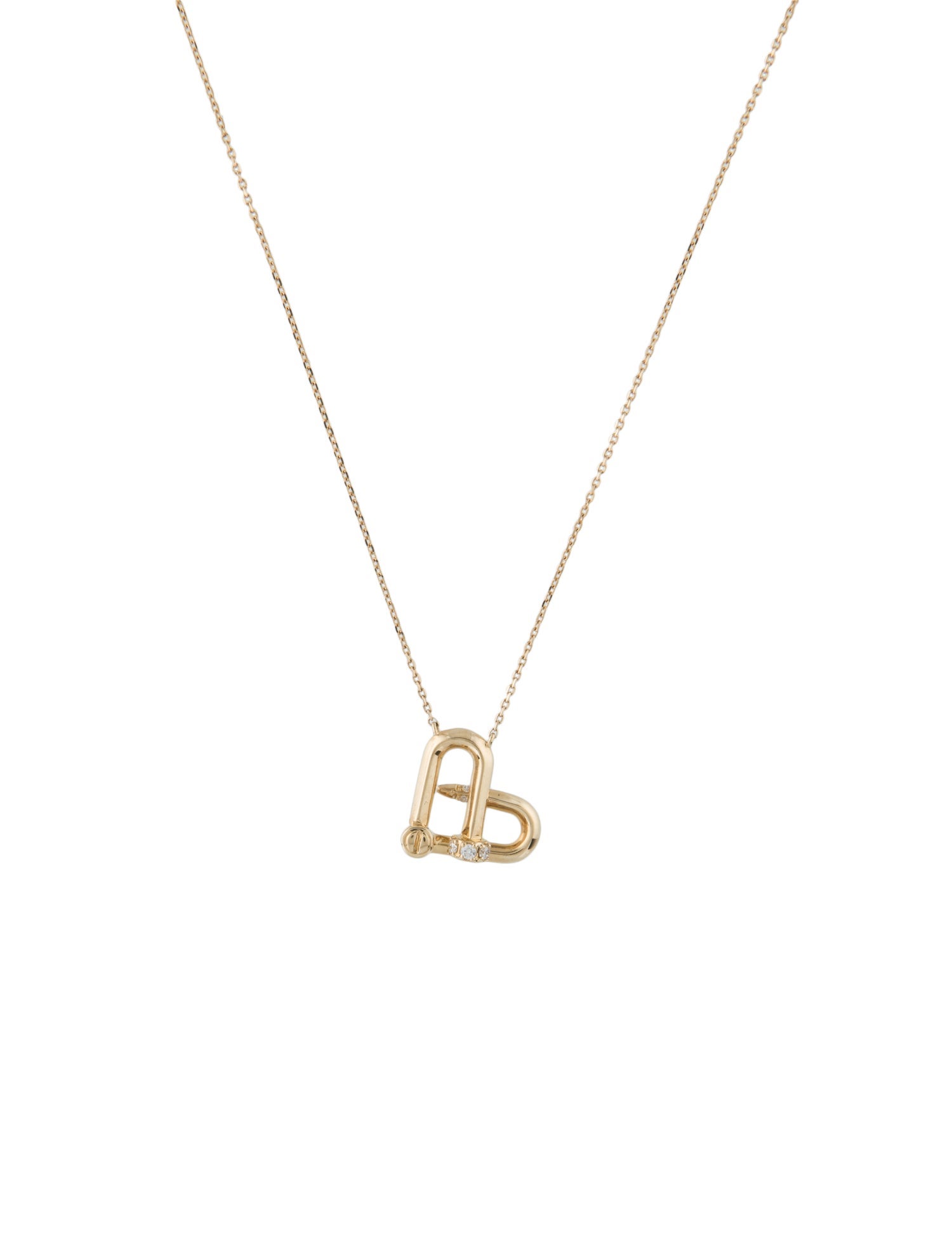 Necklace 14K Diamond Pendant