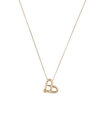 Necklace Pendant 14K Diamond