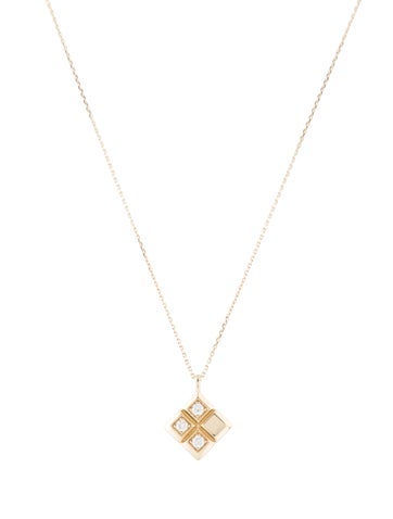 Necklace Pendant 14K Diamond