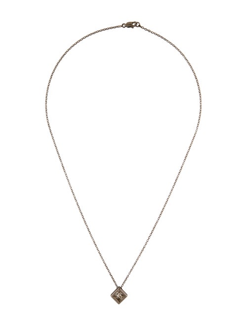 Necklace 1.10ct Diamond Kite Bezel Pendant