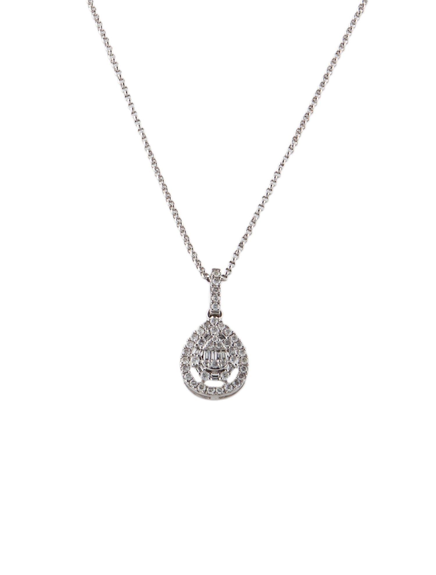Necklace 14K Diamond Pendant Necklace