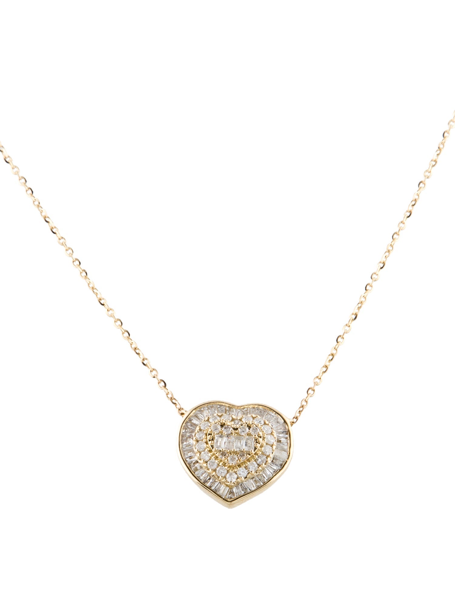 Necklace 14K Diamond Heart