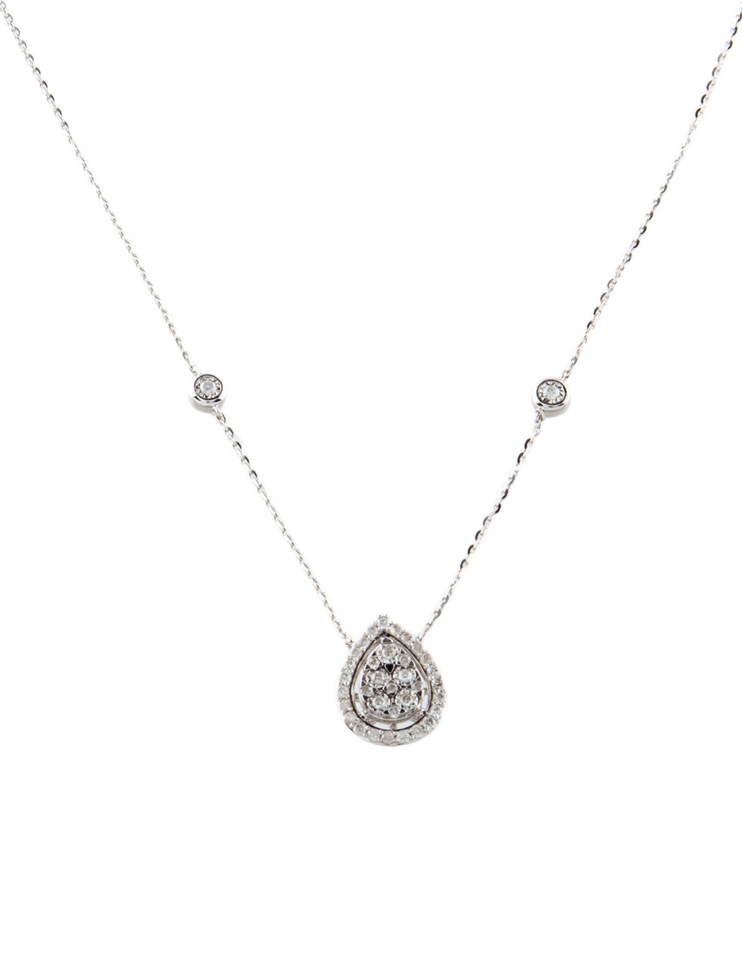 Necklace 14K Diamond Pendant Necklace
