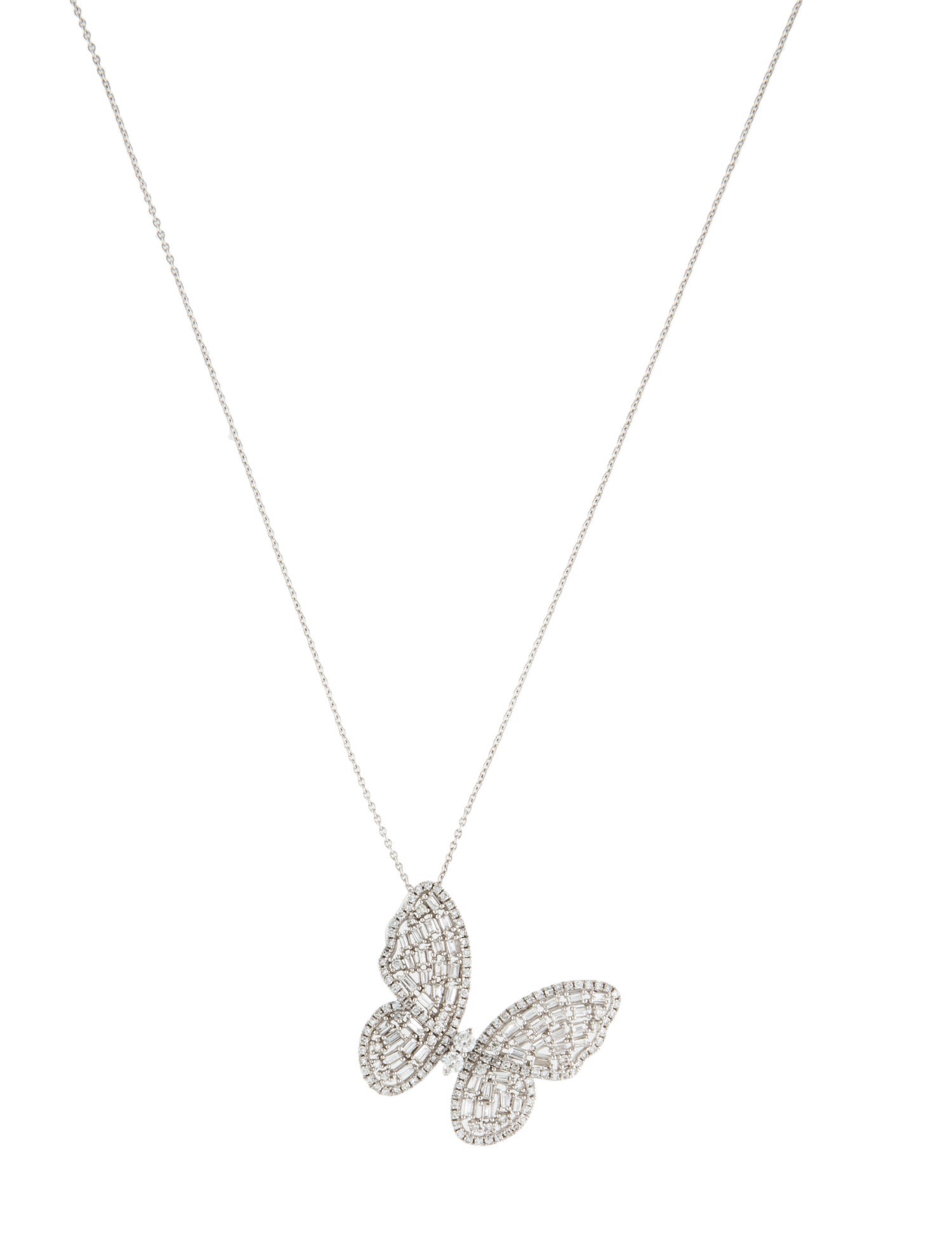 Necklace 14K 1.00ctw Diamond Pendant