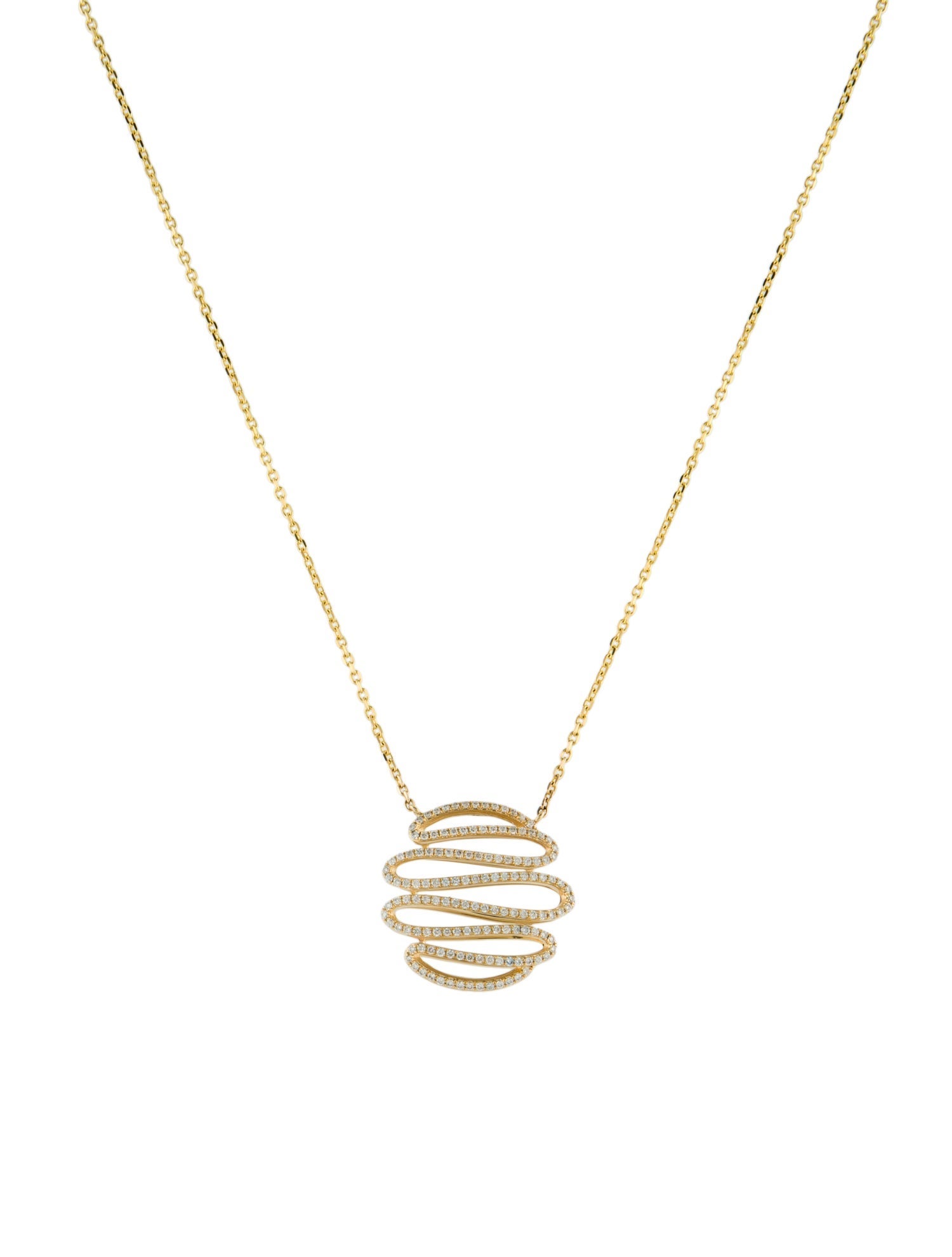 Necklace 14K Diamond Pendant