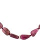 Necklace 14K Tourmaline & Diamond Bead Collar