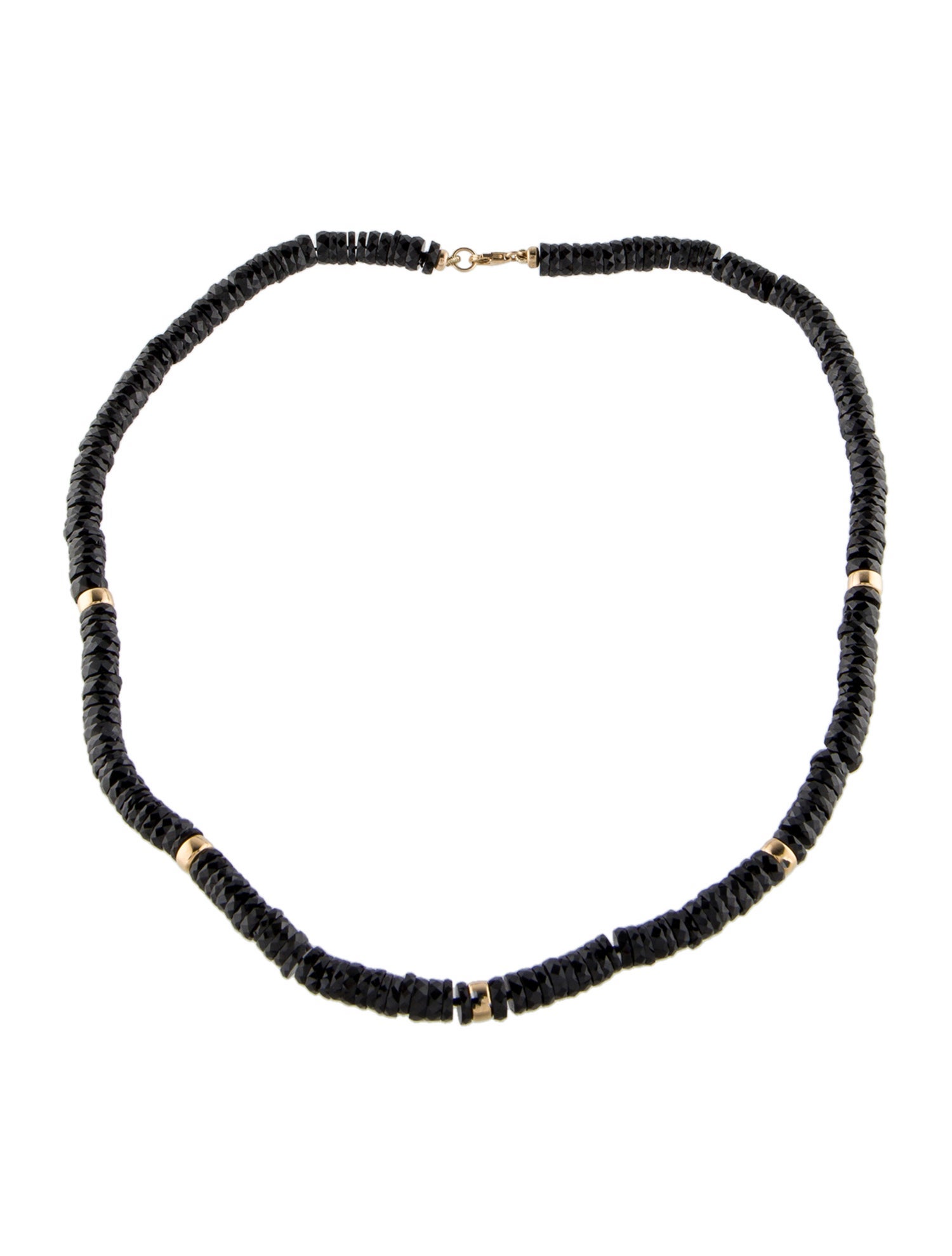 Necklace 18K Spinel Bead Strand Necklace