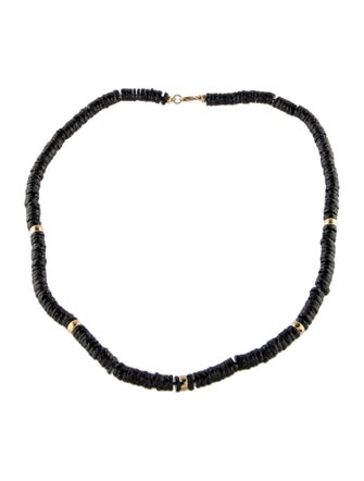 Necklace 18K Spinel Bead Strand Necklace