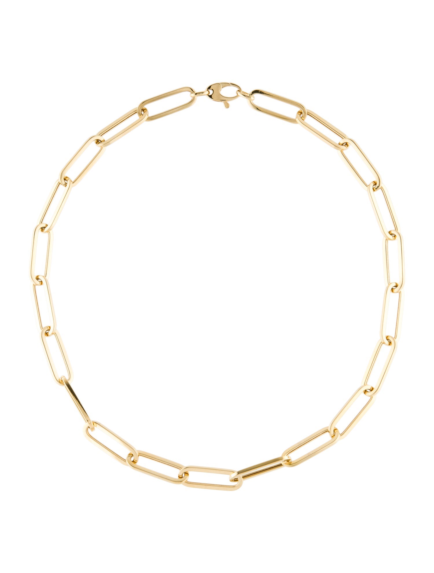 Necklace 14K Oval Link Chain Necklace