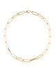 Necklace 14K Oval Link Chain Necklace