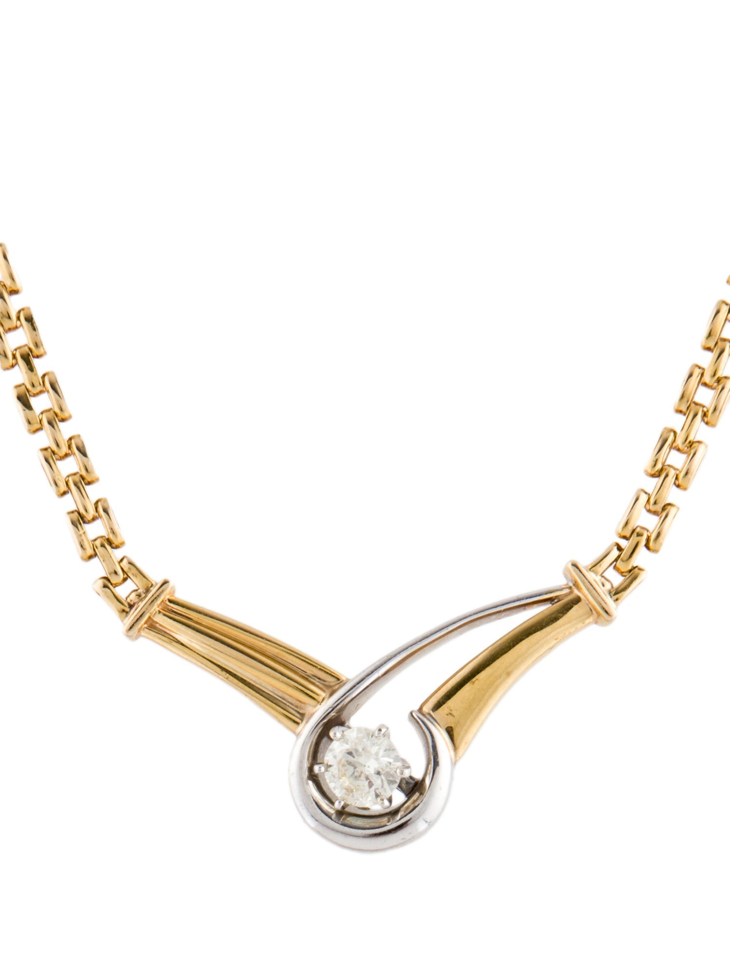 Necklace 14K Diamond Collar Necklace