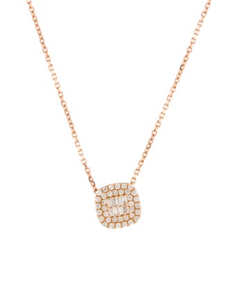 Necklace 14K Diamond Pendant Necklace