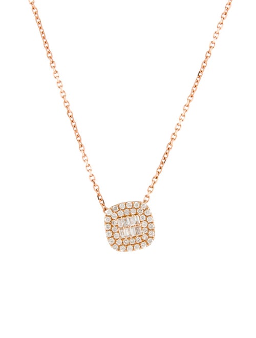 Necklace 14K Diamond Pendant Necklace