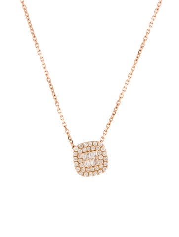 Necklace Pendant 14K Diamond