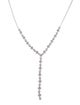 Necklace 14K 1.17ctw Diamond Lavalier Necklace