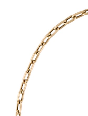 Necklace 14K Paperclip Chain w/ Diamond Toggle