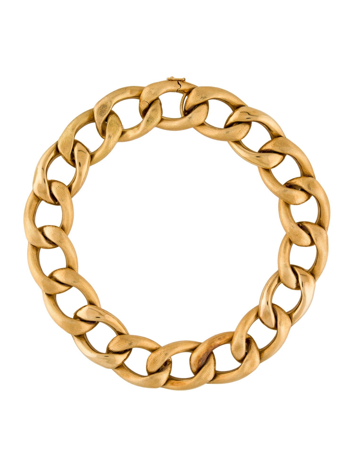 Necklace 18K Curb Link 26mm Chain Necklace