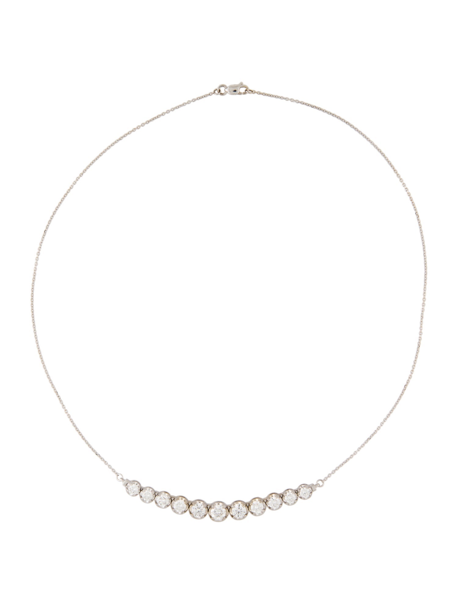 Necklace 14K 3.02ctw Lab-Grown Diamond Necklace