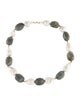 Necklace 14K Pearl & Labradorite Bead Necklace