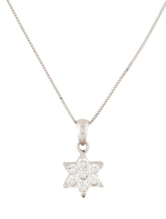 Necklace Diamond Star Pendant Necklace