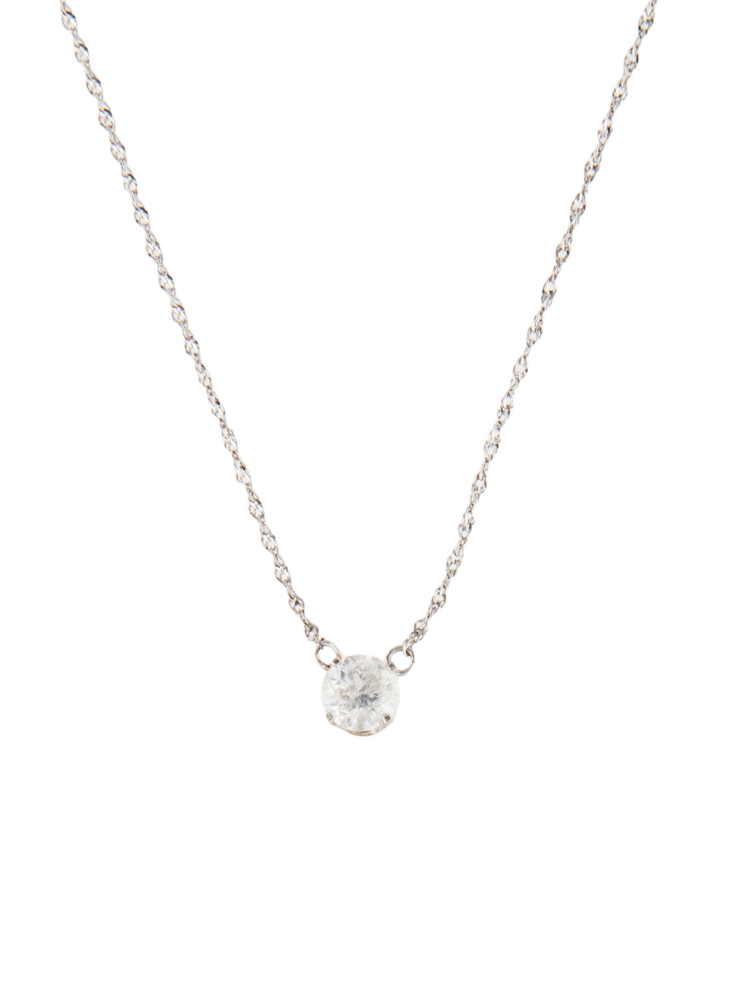 Necklace 14K Diamond Pendant Necklace