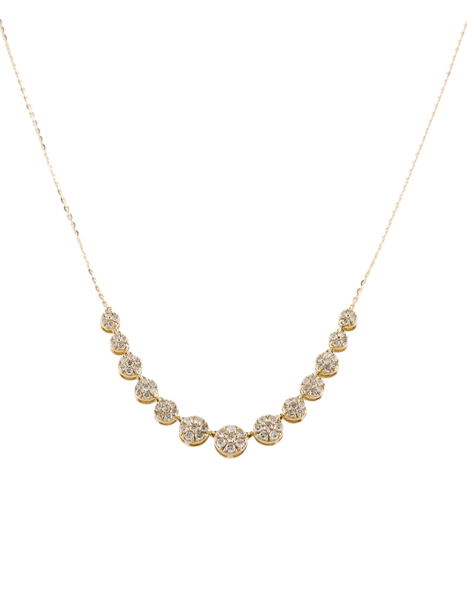 Necklace 14K Diamond Chain Necklace