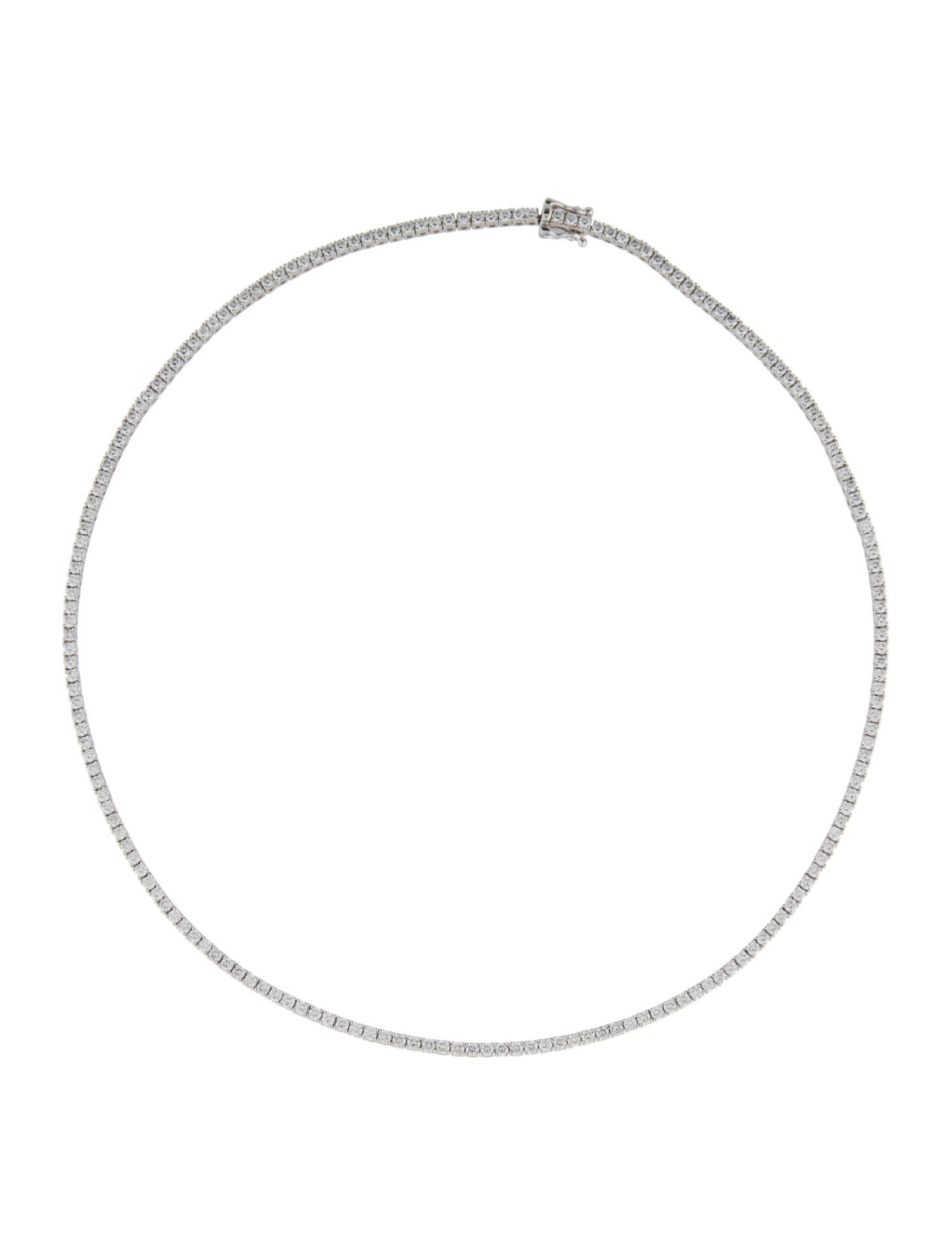 Necklace 8.18ctw Diamond Two-Tone Necklace