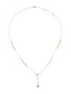 Necklace 14K Diamond Lavalier Necklace