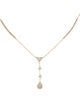 Necklace 14K Diamond Lavalier Necklace