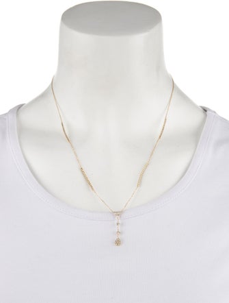 Necklace 14K Diamond Lavalier Necklace