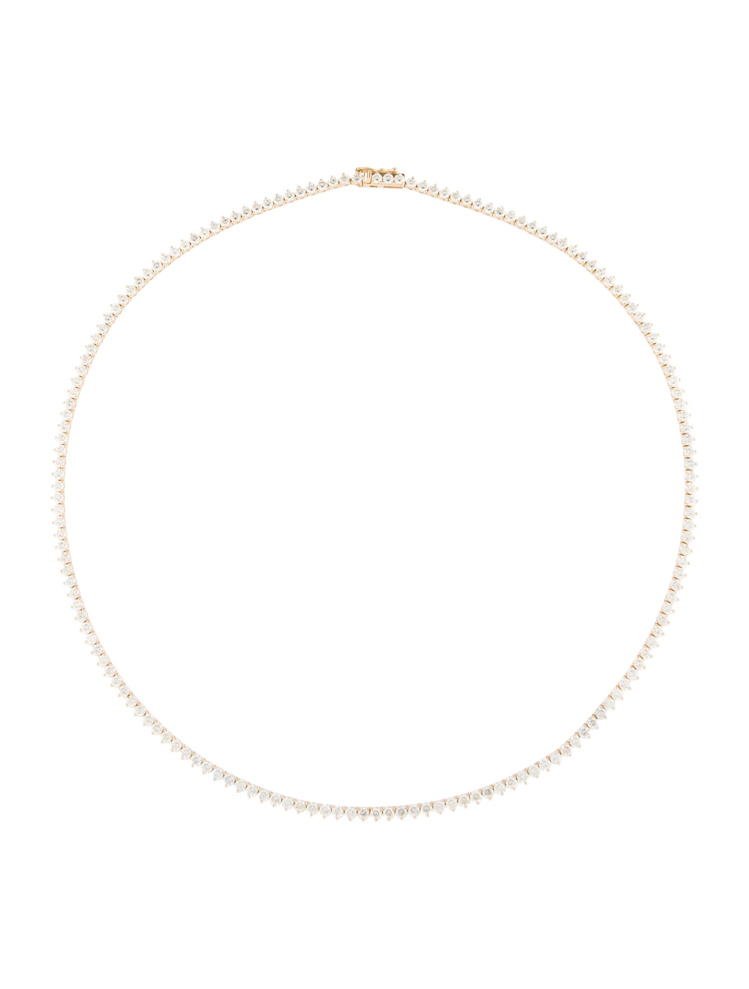 Necklace 14K 11.50ctw Diamond Tennis