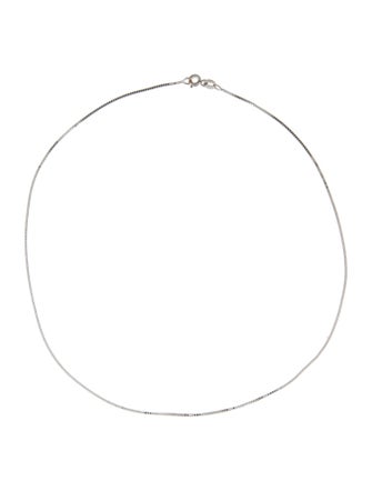 Necklace 14K Box Chain Necklace