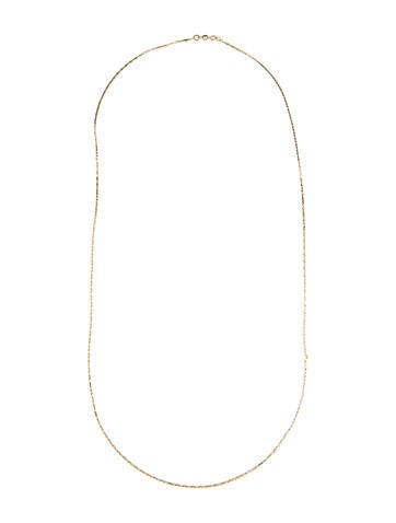 Necklace Chain 14K Serpentine Link