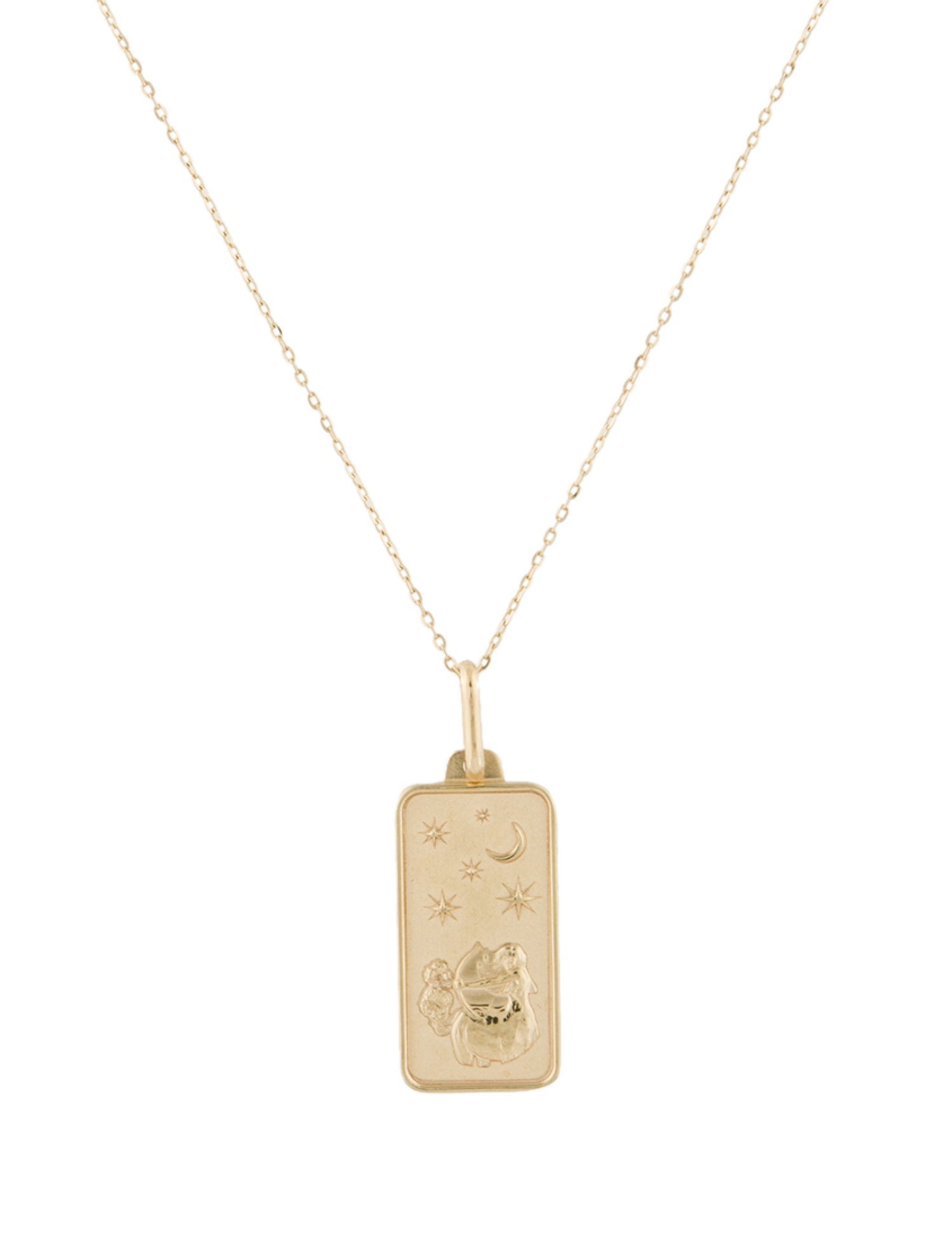 Necklace 14K Sagittarius Pendant