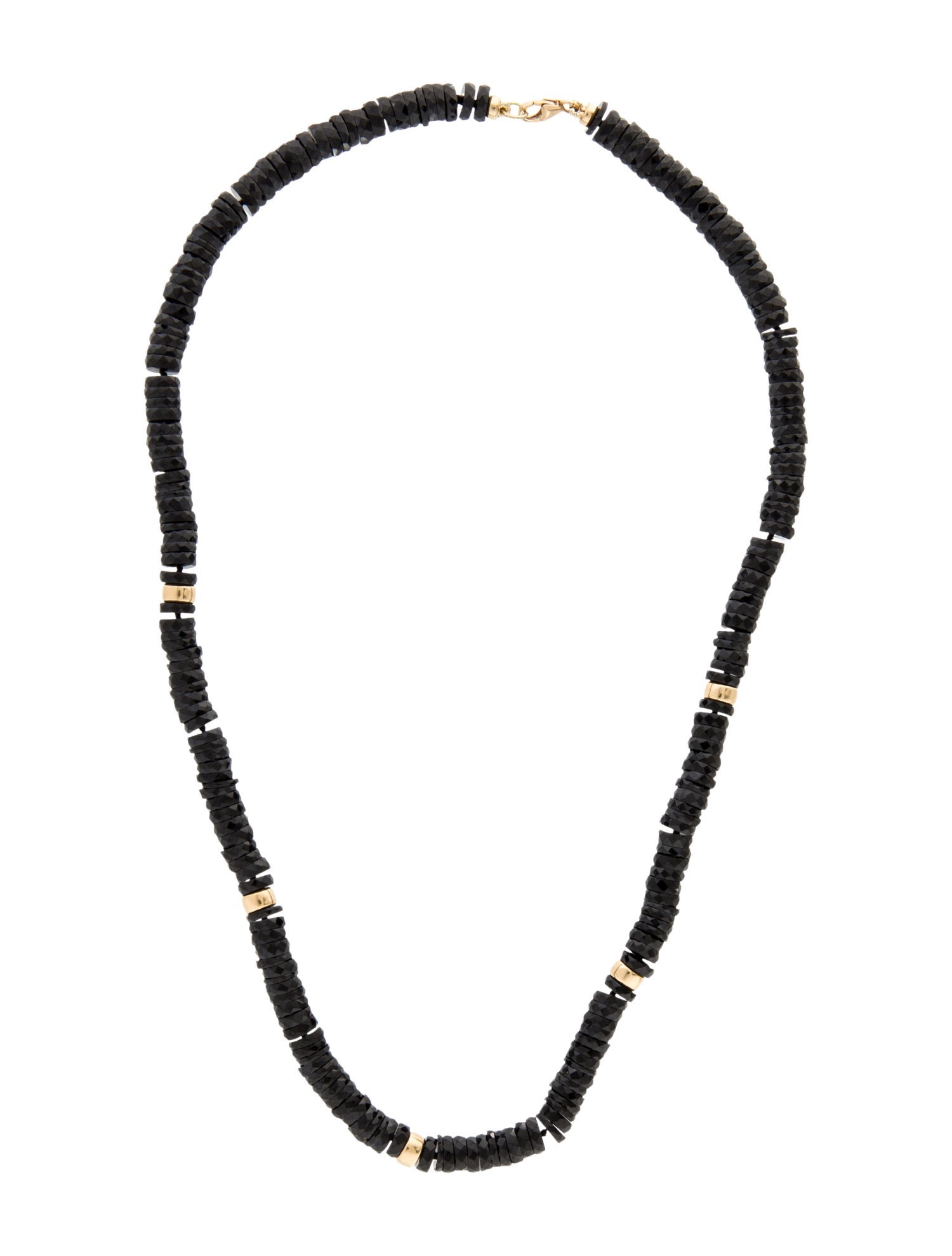 Necklace 18K Spinel Bead