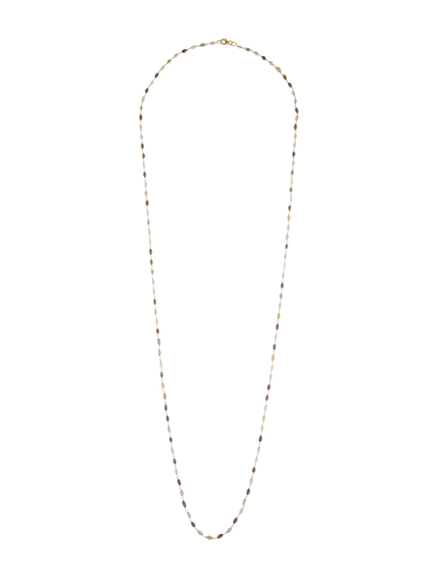 Necklace 18K Diamond Bead Necklace