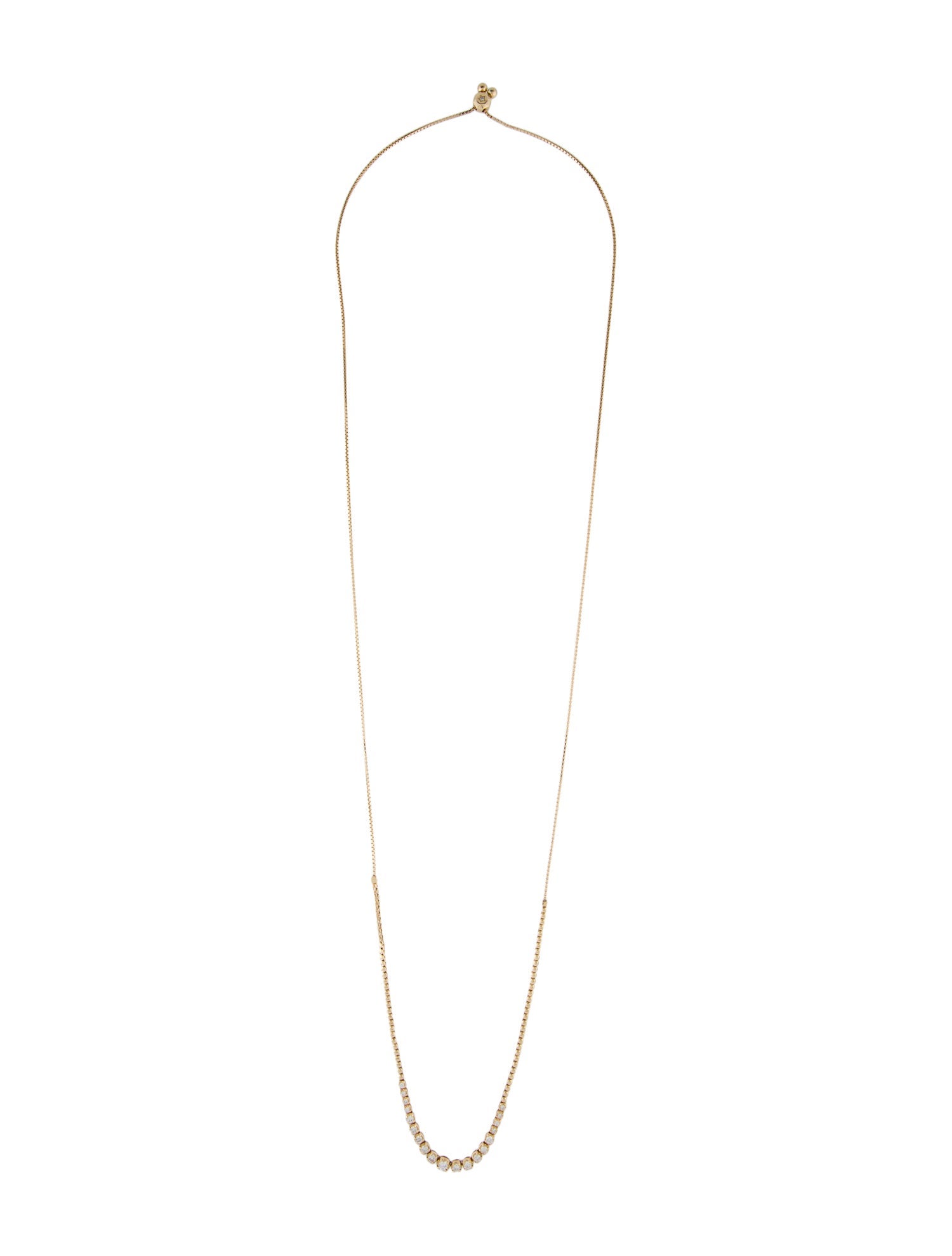 Necklace 14K Diamond Collar w/ Tags